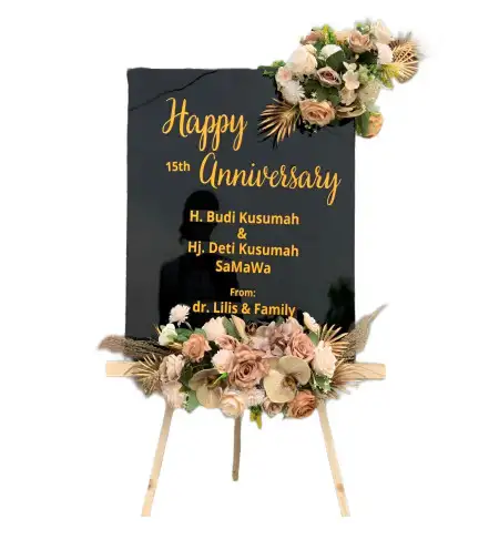 Papan Bunga Akrilik Lola