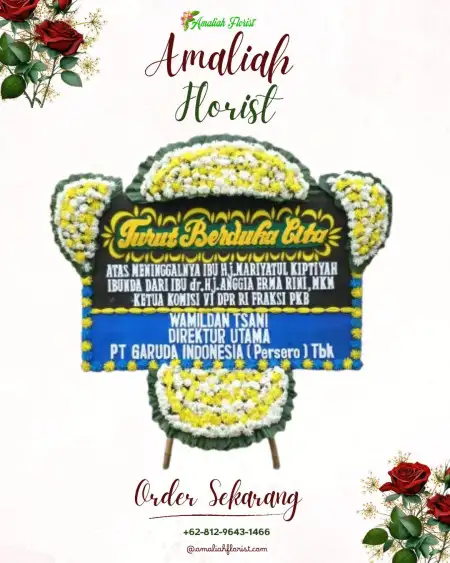 Papan Bunga Duka Lola