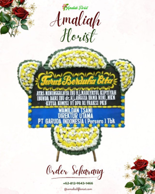 Papan Bunga Duka di Lola